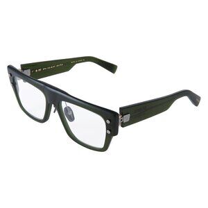 FX02073B New BALMAIN B III Green Square BPX 116C Glasses Women